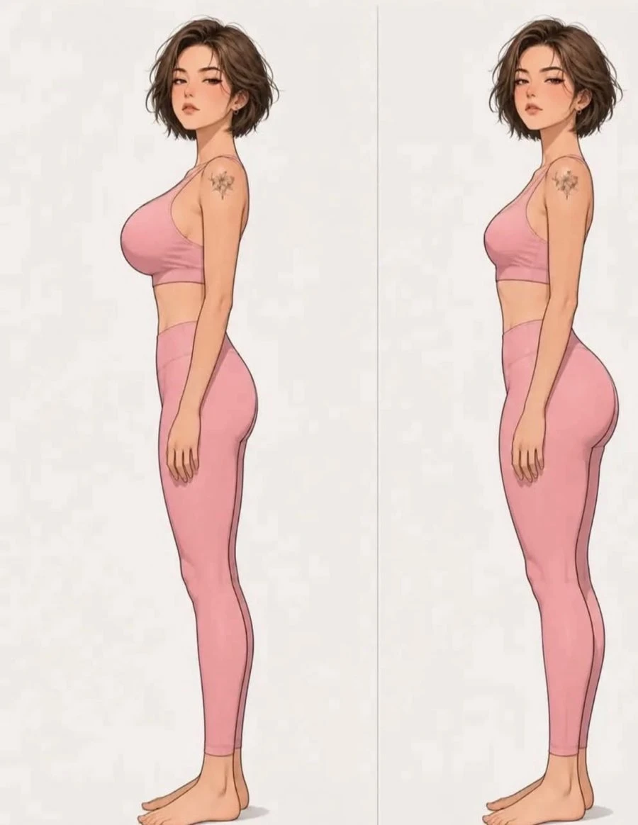 은근 호불호 갈린다는 여자 몸매.jpg