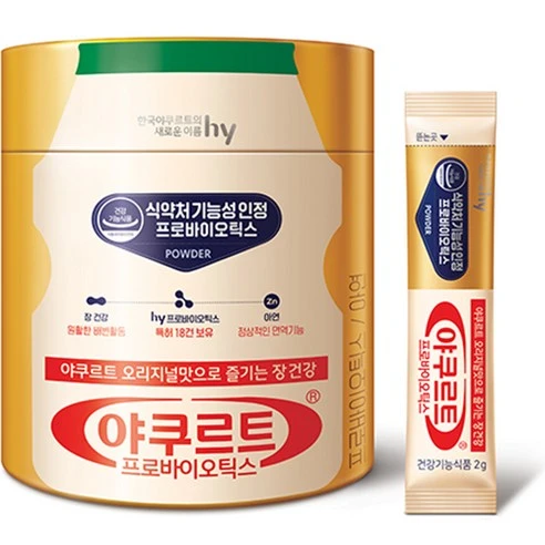 [ㅋㅍ]에치와이 야쿠르트 프로바이오틱스 유산균, 120g, 1개( 11,360원, 32% 할인)
