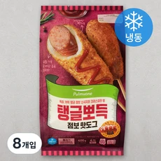 [ㅋㅍ]풀무원 탱글뽀득 점보 핫도그 (냉동)( 8,980원, 40% 할인)