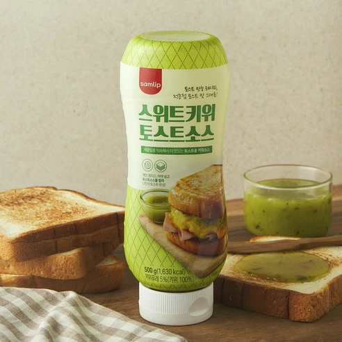 [ㅋㅍ]삼립 스위트키위 토스트소스, 500g, 1개, 500g × 1개( 6,780원, 15% 할인)