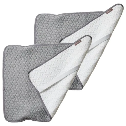 [ㅋㅍ]포세뜨 국내생산 쿨터치 고밀도 냉감 베개 커버 2P세트 580GSM, 다크 그레이 × 50 x 70 cm × 2개( 9,600원, 20% 할인)