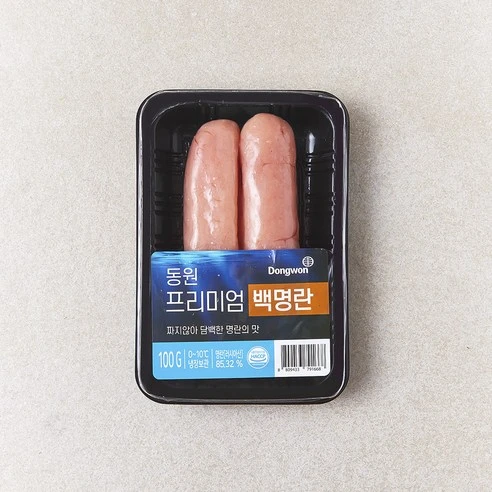 [ㅋㅍ]동원 프리미엄 백명란, 100g, 1팩, 100g × 1팩( 5,280원, 39% 할인)