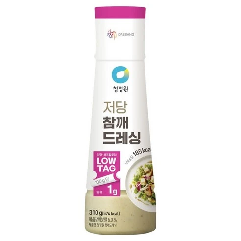 [ㅋㅍ]청정원 저당 참깨 드레싱( 1,990원, 54% 할인)