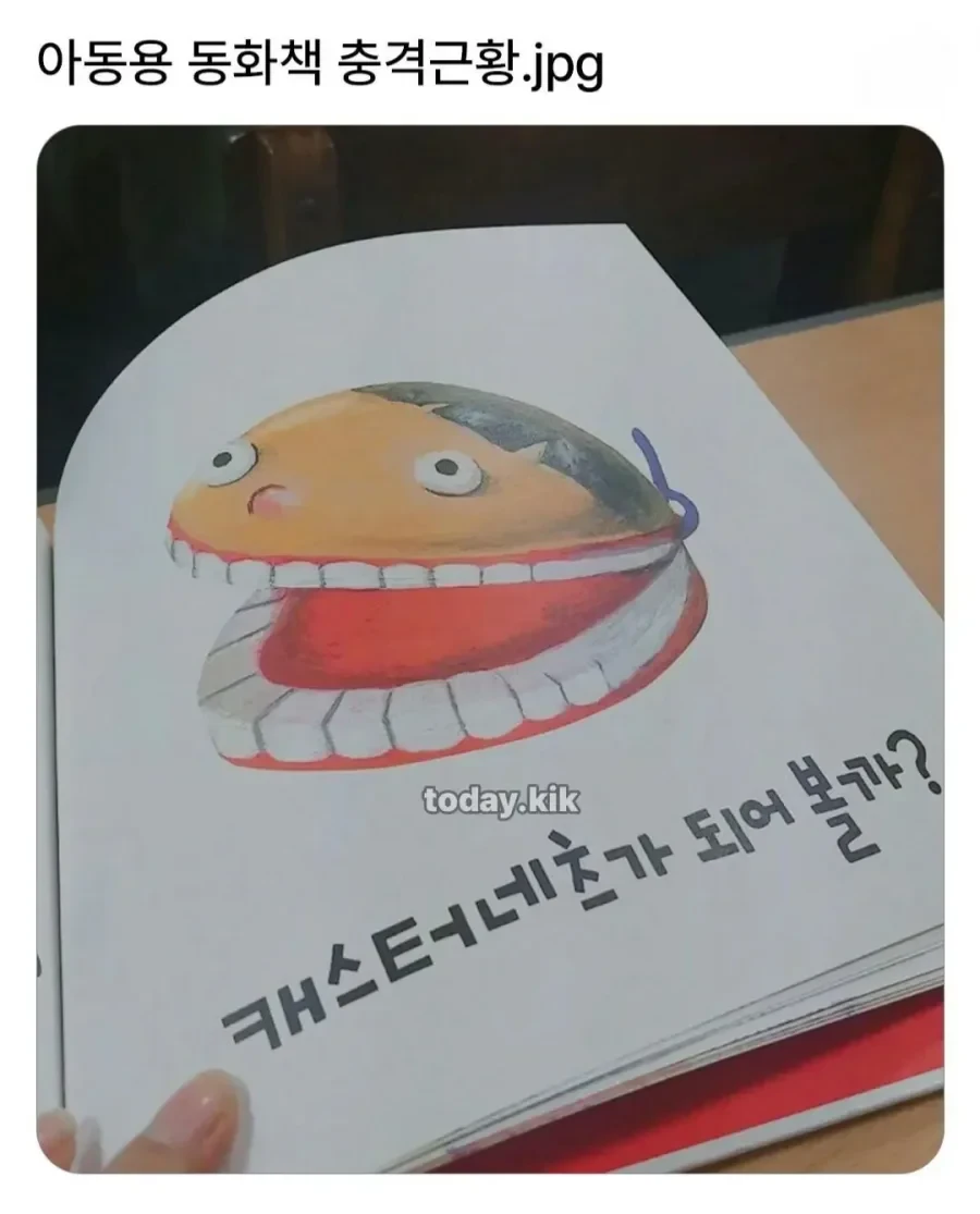 아동용 동화책 충격근황