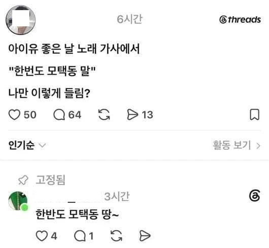 어느 2찍이 아이유가 좌파인 이유