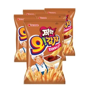 [ㅋㅍ]오리온 오감자 딥바베큐 스낵, 75g, 5개 ( 6,100원 )