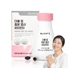 [ㅋㅍ]비타민마을 더블 업 철분 엽산 비타민D 30g, 60정, 1개( 5,900원, 45% 할인)