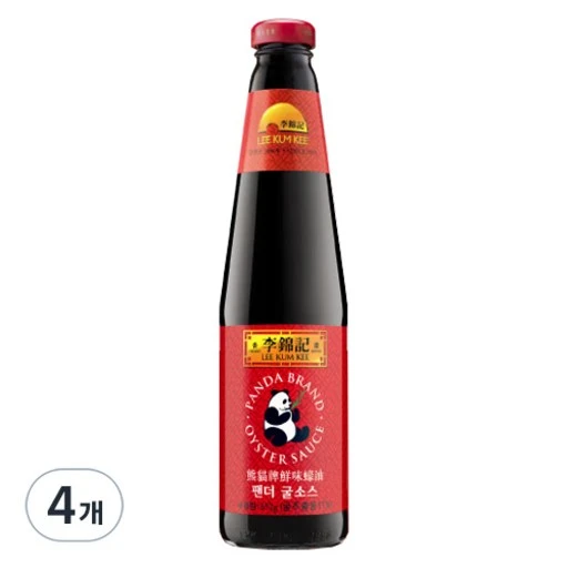 [ㅋㅍ]이금기 팬더 굴 소스, 510g, 4개( 8,760원, 33% 할인)
