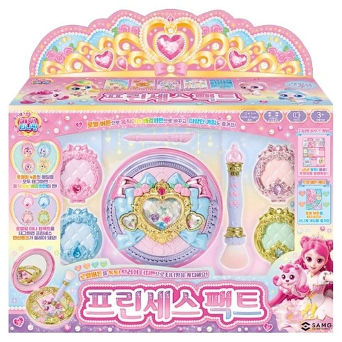 [ㅋㅍ]캐치티니핑 프린세스 팩트, 혼합색상, 1개, 혼합색상 × 1개( 77,520원, 13% 할인)