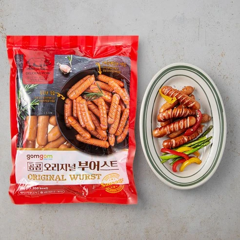 [ㅋㅍ]곰곰 오리지널 부어스트, 600g, 1개, 600g × 1개( 8,380원, 11% 할인)