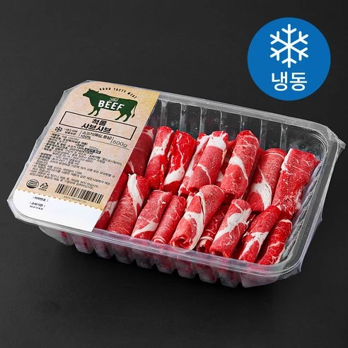 [ㅋㅍ]호주산 척롤 샤브샤브용 (냉동), 1개, 500g( 10,900원, 17% 할인)