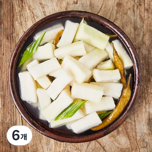 [ㅋㅍ]예소담 특동치미, 1kg, 6개( 33,270원, 18% 할인)