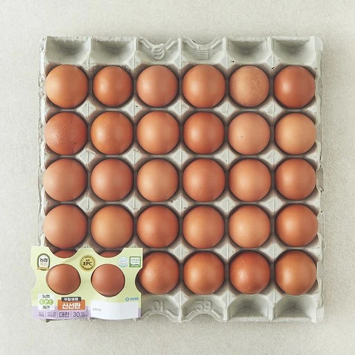 [ㅋㅍ]농협 EPC 무항생제 인증 대란 1.56kg, 30구, 1개( 7,990원, 23% 할인)