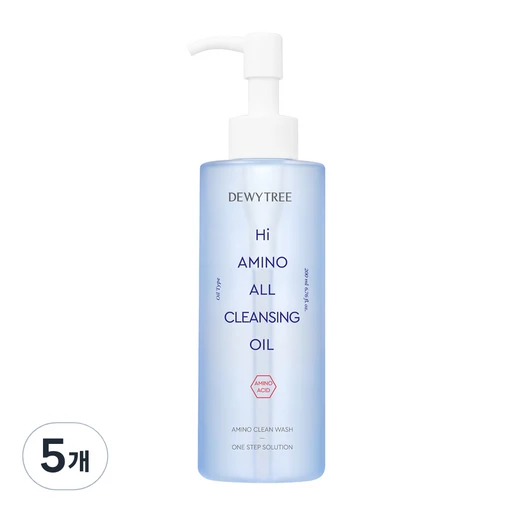 [ㅋㅍ]듀이트리 하이 아미노 올 클렌징 오일, 200ml, 5개( 56,000원, 19% 할인)