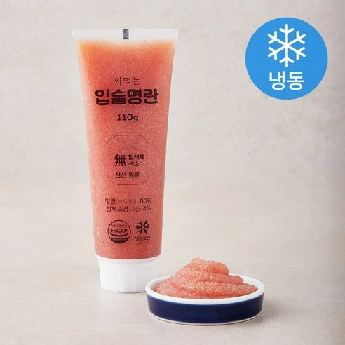 [ㅋㅍ]입술명란 짜먹는 명란젓 (냉동), 110g, 1개, 110g × 1개( 6,430원, 10% 할인)