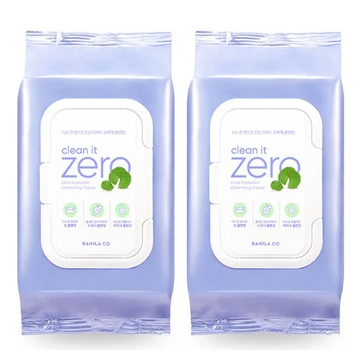 [ㅋㅍ]바닐라코 클린 잇 제로 시카 히알루론 클렌징 티슈, 80매입, 2개( 8,010원, 30% 할인)