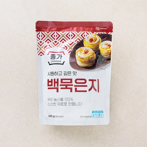 [ㅋㅍ]종가 시원하고 깊은 맛 백묵은지, 400g, 1개, 400g × 1개( 7,470원, 10% 할인)