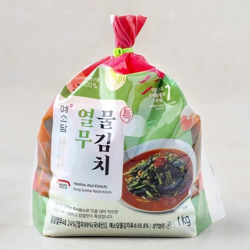 [ㅋㅍ]예소담 특 열무 물김치, 1kg, 1개, 1kg × 1개( 7,810원, 25% 할인)