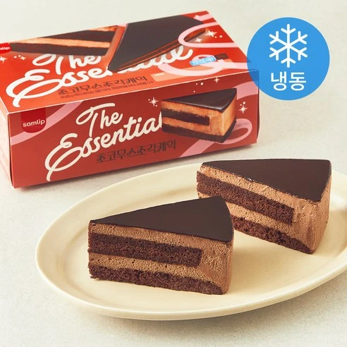 [ㅋㅍ]삼립 초코무스 조각케익 5개입 (냉동), 425g, 1개, 425g × 1개( 15,900원, 11% 할인)