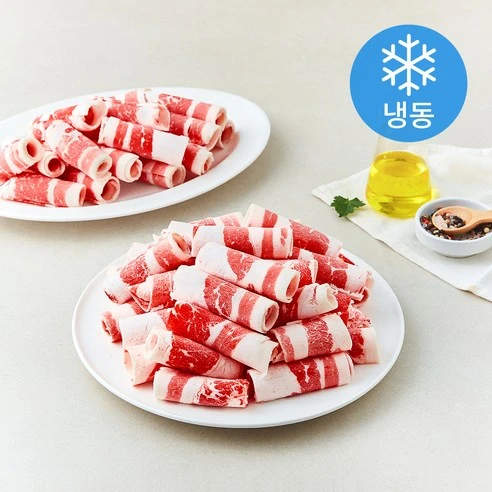 [ㅋㅍ]푸드랩플러스 미국산 돌돌말이 대패 우삼겹 (냉동), 800g, 1개, 800g × 1개( 11,900원, 11% 할인)