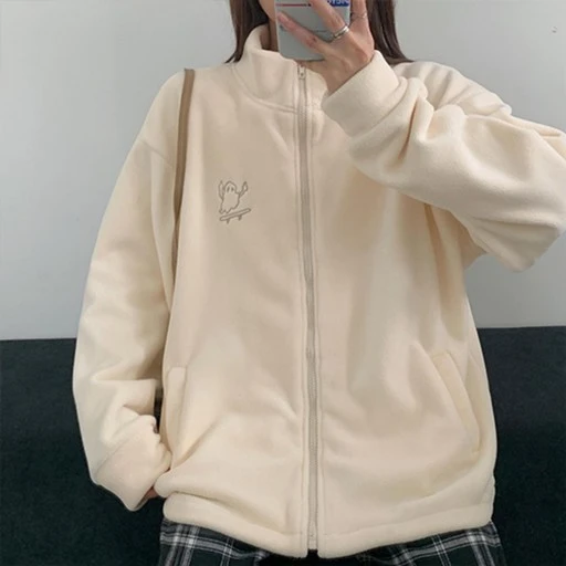 [ㅋㅍ]데일로엔 여성 고스트 후리스 집업( 17,900원, 34% 할인)