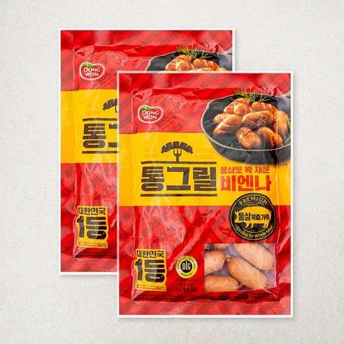 [ㅋㅍ]동원 통그릴비엔나, 300g, 2개, 300g × 2개( 7,460원, 10% 할인)