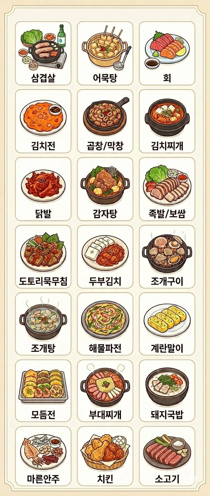 최고의 소주 안주 선발 대회 jpg